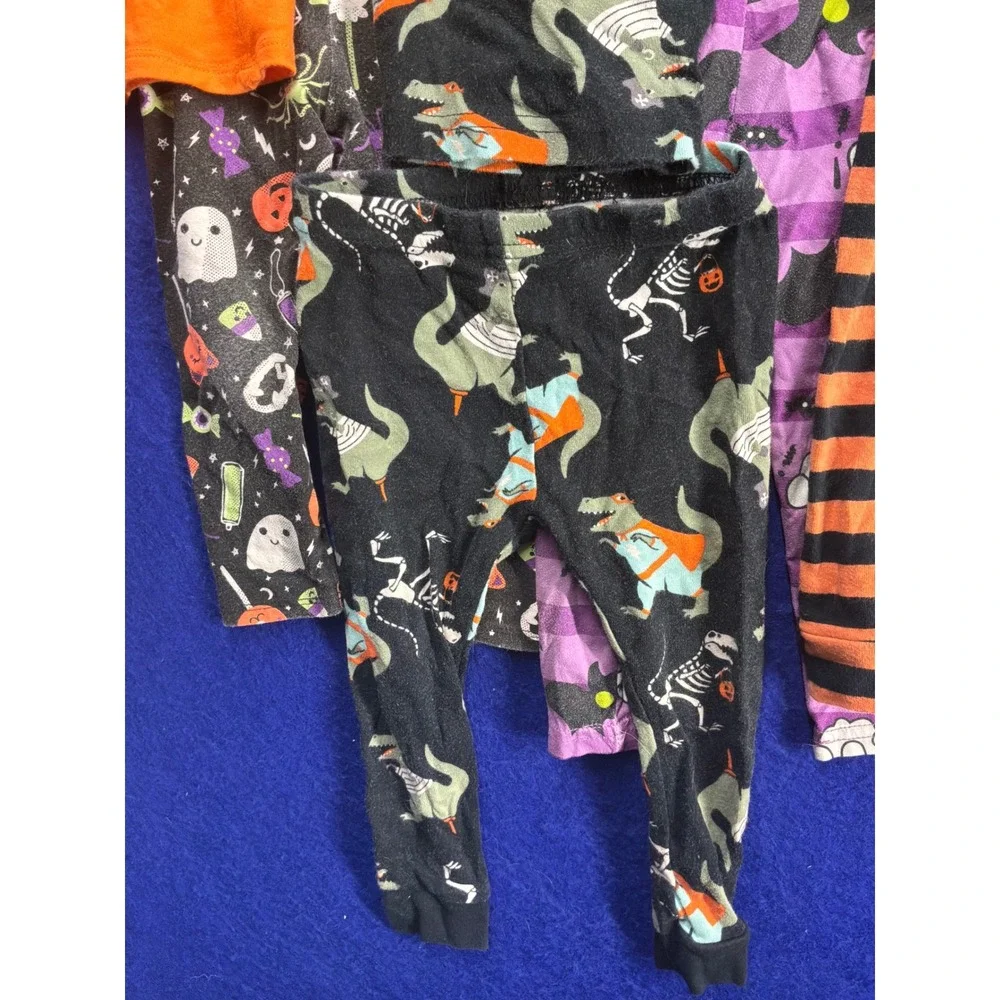 Spooky Toddler Carter's Cat & Jack Halloween Pajama & Tee Set 18M Multi-Color